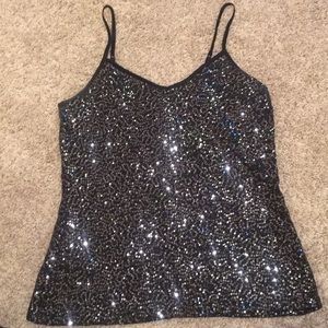 Express Sequin Tank